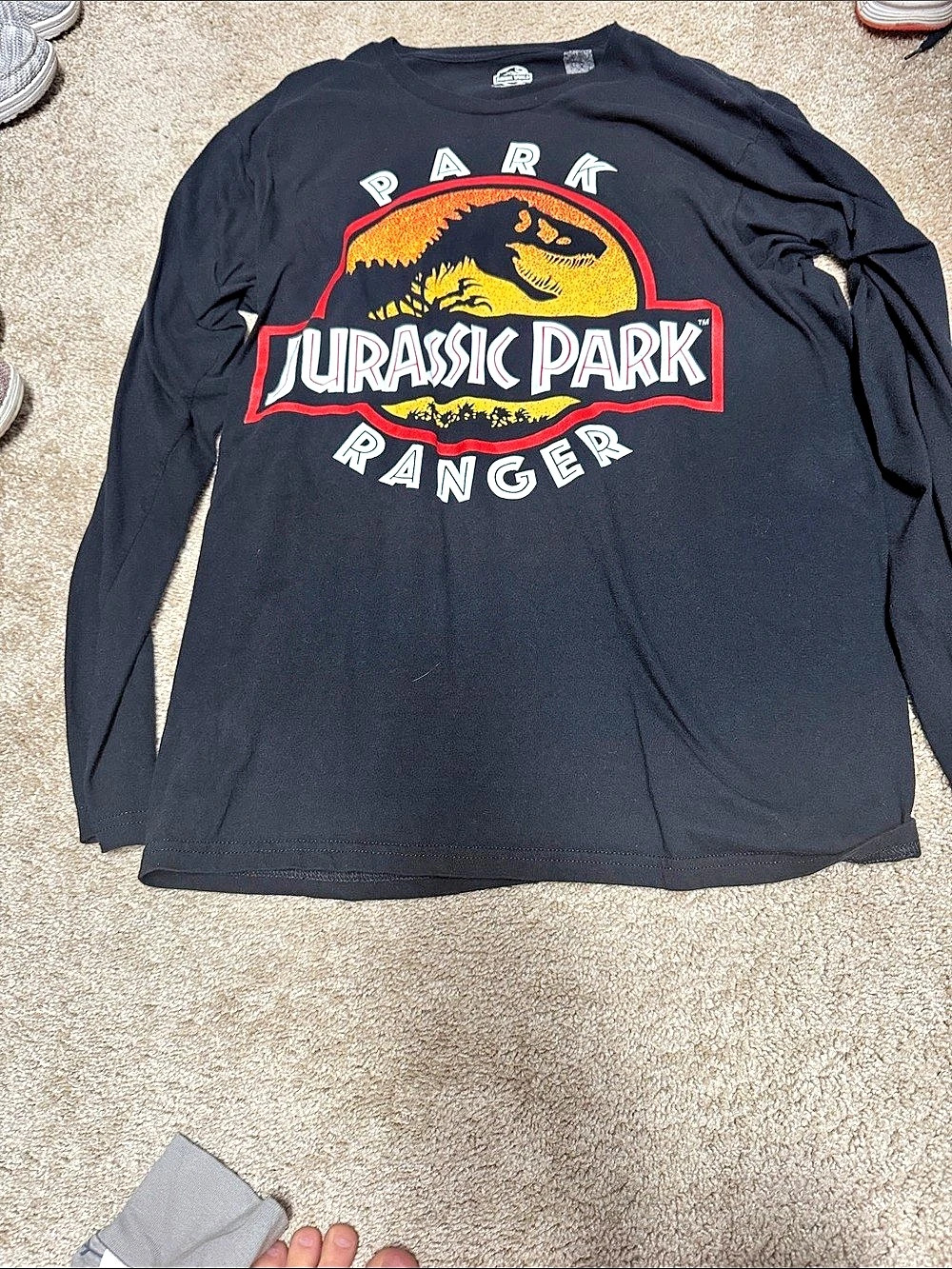 Jurassic World Jurassic Park Ranger long-sleeve tee Long Sleeve Graphic Tee
